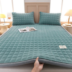 Milk Velvet Mattress for Home Bedroom, Soft Cushion, Thick Winter Version, Fleece-Lined Bed Blanket, Mattress Protector, Bed Cover