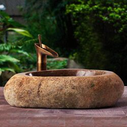 Pebble Landscape Washbasin, Stone Countertop Basin, Chinese-Style Courtyard Stone Washbasin, Artistic Basin, Washbasin