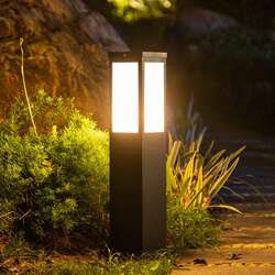 Solar lawn light outdoor waterproof courtyard lights simple modern villa park landscape grass road street lights