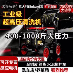 Black Cat Industrial Grade Ultra-High Pressure Washer 220V Commercial and Household High-Power Car Washer for Car Wash Shops