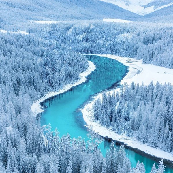 纯玩2-6人小团新疆旅游冬季北疆跟团游8日游北疆喀纳斯禾木大环线