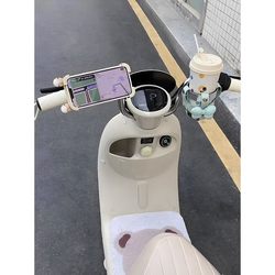 Electric vehicle mobile phone holder anti-shock and anti-shake motorcycle battery car mobile phone navigation special rotatable 2025 new model