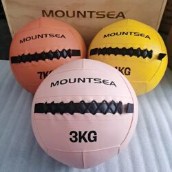 Fitness Wall Ball, Colorful Soft Medicine Ball, Explosive Power Solid Ball, Women's Personal Training Balance Non-Elastic Gravity Ball, Wall Ball