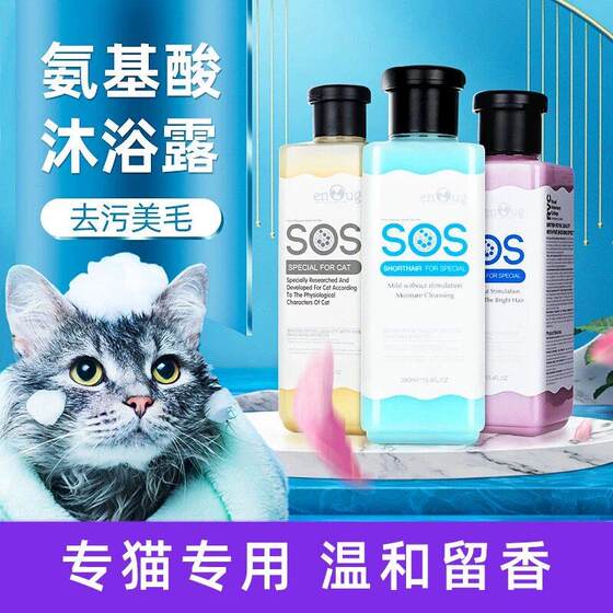 
British Cat Shower Gel Shampoo Pet Ragdoll Cat British Shorthair Kitten Bath Special Toiletries Shower Gel