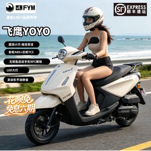 飞鹰YOYO踏板摩托车可上牌带ABS