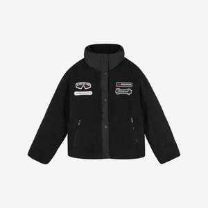 
Skechers/Skechers authentic sports men's and women's casual warm zipper stand collar simple jacket