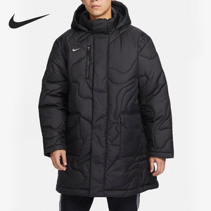 
Nike/Nike genuine 2023 winter new men's warm mid-length sports cotton coat FB6337