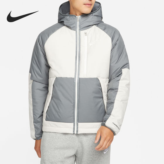 
Nike/Nike authentic season new men's warm cotton jacket hooded jacket DD6858-084
