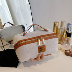 Organizer Recommends Women's Cosmetic Bag 2025 New Model High-End Large-Capacity Makeup Storage Bag for Business Trips and Travel, Portable