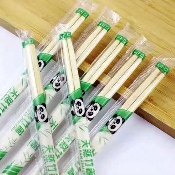 Bamboo chopsticks food grade fast food sanitary bowls and chopsticks home hotel convenience special cheap commercial fast