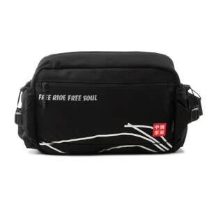 
Li Ning authentic 2025 new men and women same style trendy casual and versatile embroidered zipper sports chest bag ABDU249