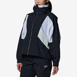 
UA/Under Armor genuine new women's sports fashion training outdoor casual woven jacket 1388065-001