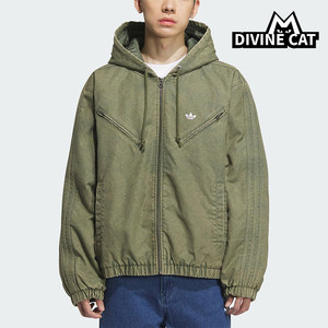 
Adidas/Adidas genuine clover men's and women's woven warm sports loose hooded cotton clothing KC2641