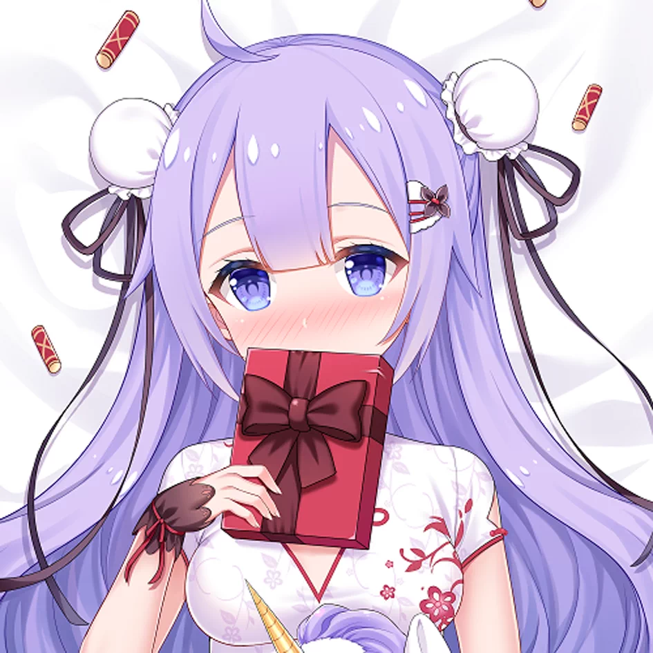 碧蓝航线舰b 独角兽旗袍 等身抱枕动漫周边二次元