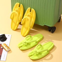Portable Foldable Slippers for Business Trips, Swimming, Women's Hotel Bathing, Ultra-Light Non-Slip Men's Travel Beach Sandals