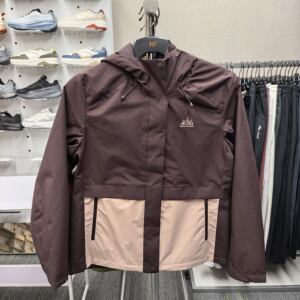 
361 Degree Women's Outdoor Windbreaker Jacket Hooded Velvet Lined Warm Charge Top 26 Spring New Product 562613602S