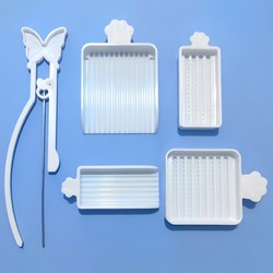 Complete Set of Bead Weaving Tools, 2.6mm Bead Pen, Special Bead Weaving Material Kit, DIY Handmade Auxiliary Tool