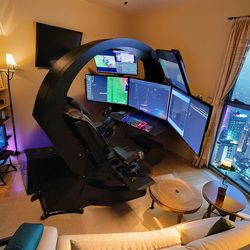 Jimmy Smart Gaming Pod Gaming Chair Home Computer Chair Desk All-In-One Ergonomic Space Cabin