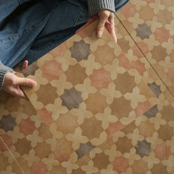 French-Style Vintage Distressed Patterned Tiles for Retro Cafes, Guesthouses, Balconies, Bathrooms, and Entryways, Non-Slip Floor Tiles