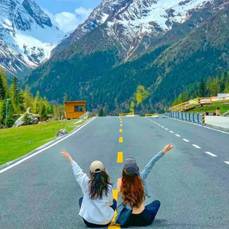 四川纯玩旅游6天九寨沟黄龙四姑娘山三星堆藏装旅拍2-8人精品小团