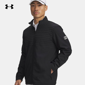 
Under Armor Men's Jacket Autumn and Winter New Golf Sports Windproof Lightweight Cotton Jacket 6005669-001