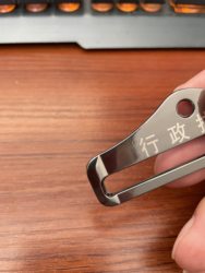 High-End Stainless Steel Lanyard Metal Card Holder Badge Strap Work Id Card Factory Badge Exhibition Id Card Neck Strap