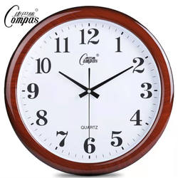 Kangbas Clock Living Room Wall Clock Simple and Stylish Home Clock Wall Watch Silent Quartz Clock Modern Bedroom Wall Clock