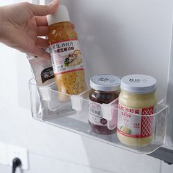 Spot quick-release refrigerator door storage partition clip household refrigerator storage multi-functional universal storage organizer partition solid