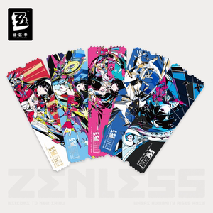 [Juejue Zero Official] If it can be turned into Tianqin series, Jiayin Live Collection Ticket Root Set (including 5 pictures)