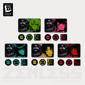 
[Zero Zero Official] Garden Yingeng Series Metal Badge Set