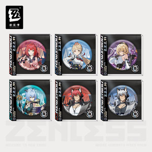 
[Juejue Zero Official] Layout Series Tinplate Badge Strange Eat House
