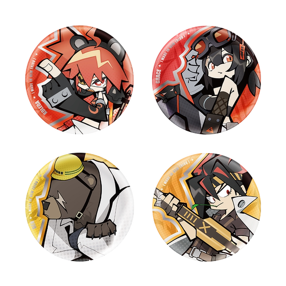 [Zero Zero Official] Lidu Series Q version of the Magou Iron Badge Bai only heavy work
