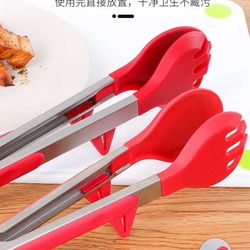 Food clip silicone clip barbecue clip steak clip kitchen household noodle egg artifact barbecue baking tool