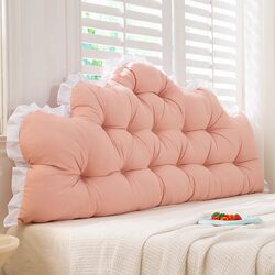 Princess Style Bedside Cushion New Tatami Soft Bag Large Pillow Bedroom Bed Backrest Artifact Waist Cushion