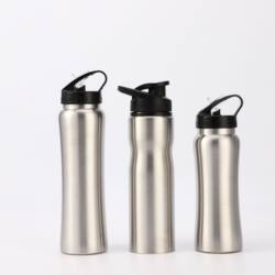 New 304 Stainless Steel Straw Sports Bottle, Convenient Car-Mounted Water Cup, Outdoor Travel Mountaineering Sports Water Bottle