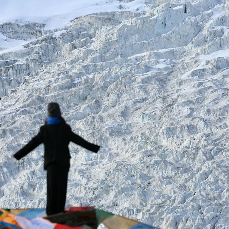 4人小团西藏拉萨羊卓雍措卡若拉冰川/日托寺拼车包车纯玩一日游