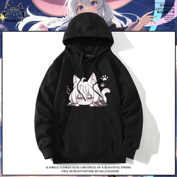 Irena Merchandise Hooded Sweatshirt Loose Fit Autumn and Winter Fleece Top Anime Cosplay Clothing for Men and Women
