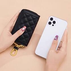 Genuine Leather Texture Key Bag 2025 New Model Large Capacity Women's Car Key Holder Multifunctional Practical Key Bag for Men