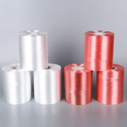 Brand new PE automatic machine end belt, baler plastic rope, white color carton baler rope belt