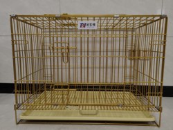 Authentic Poyite Nano Cage, Painted Cage, Luxury Gold Dog Cage, Green Pet Cage, Rabbit Cage, Chicken Cage, Reinforced Anti-Rust
