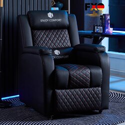 German E-Sports Internet Cafe Sofa Chair, Internet Cafe Game Room Single All-In-One Table and Chair, Reclining Lazy Backrest Office Chair