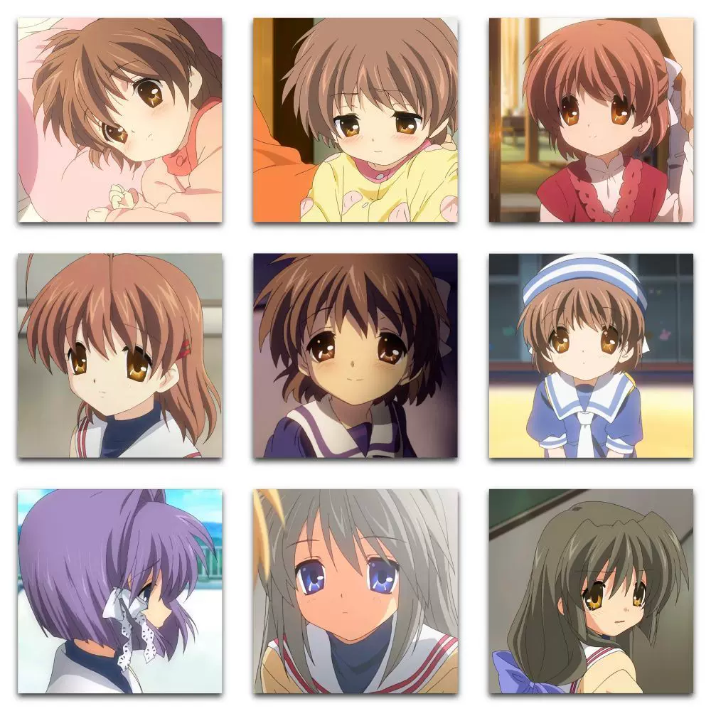 CLANNAD 藤林椋　缶バッジ Amazon | NABEN CLANNAD クラナド 缶バッジ バッジセット 6枚
