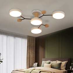Multi-head living room chandeliers modern home decoration Nordic ceiling lights creative restaurant lights clothing store hall branch chandeliers