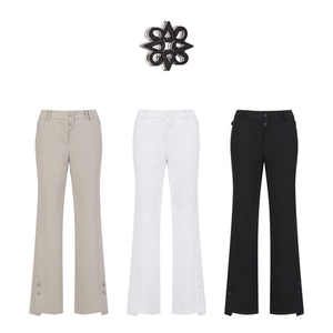 
Summer Korean StANDREWS golf clothing for women's micro-flare trousers sports quick-drying slim fit trousers