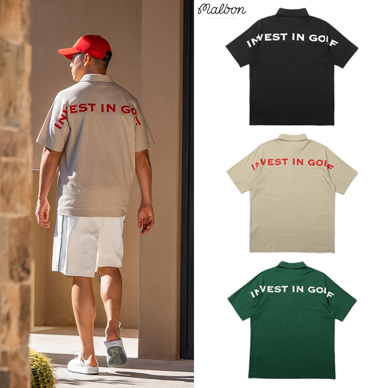 Malbon 韓国人気 ゴルフ 半袖トップス 25春夏新作☘️ Malbon 韓国人気 ゴルフ 半袖トップス 25春夏新作☘️ マルボン」の