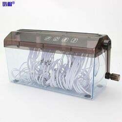 Xintong manual shredder a6 mini household hand shredder small office shredder desktop strip shredder