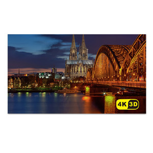 
Extremely fast JK frame screen borderless N4-FL/W1 nano front projection soft screen projector white screen 100 inches 1