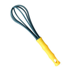 Household egg beater manual small milk frother cream egg artifact baking tool plastic egg whisk stirring stick