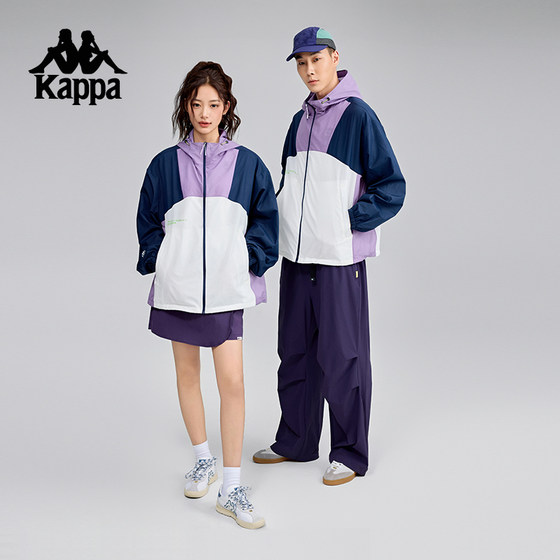
Kappa Kappa water-repellent jacket women's spring and autumn outdoor leisure sports windproof jacket men's 2025 new style