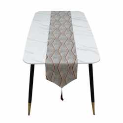 New red line modern simple Nordic style table flag light luxury coffee table dining table decoration cloth long bed flag bed